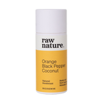 Natural Deodorant - Orange + Black Pepper
